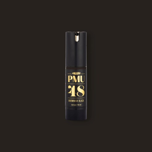 48 BROWNISH BLACK - Dynamic PMU - 15ml - Pigmento PMU REACH