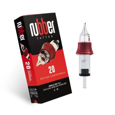 03 RL (Round Liner) - Cartucce Aghi Tattoo BodySupply Rubber - 20 pz