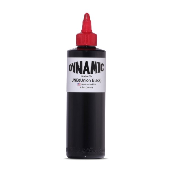 DYNAMIC Union Black - 240ml - Colore Tattoo REACH