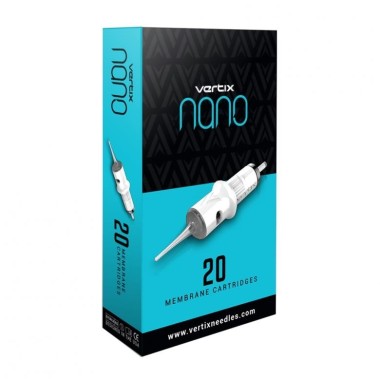 01 RL (Round Liner) - Cartucce Vertix NANO - Aghi PMU - 20pz.
