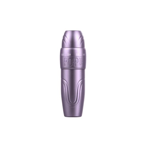 Popu Diva Lavender - Corsa Regolabile (2.0 - 3.5 mm) - Dermografo Wireless PMU Pen