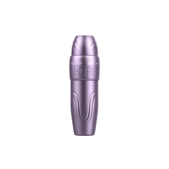 Popu Diva Lavender - Corsa Regolabile (2.0 - 3.5 mm) - Dermografo Wireless PMU Pen