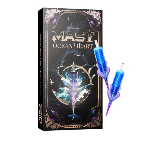 03 RL (Round Liner) - Extra Long Taper - Cartucce MAST Ocean Heart - Aghi PMU - 20pz