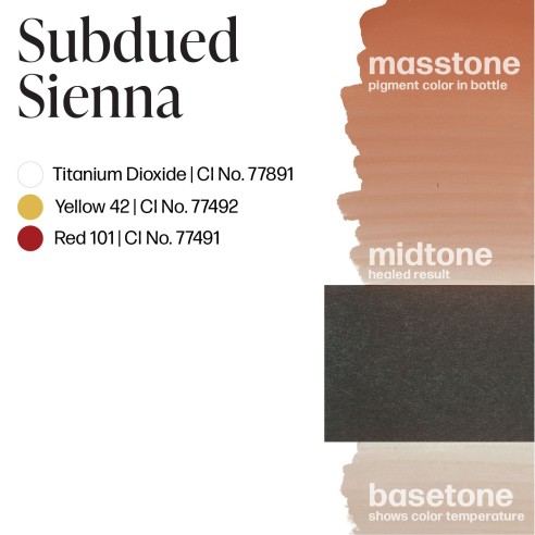 SUBDUED SIENNA - Perma Blend Luxe - 15ml - Pigmento PMU REACH