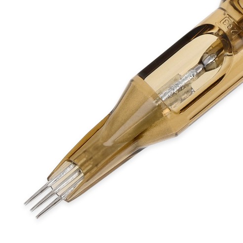 05 RL x 3 (Whip Shading) Long Taper - Cartucce Aghi Tattoo Kwadron - 20 pz
