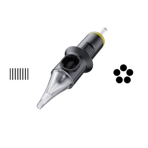05 Shader 0,25 mm - Cartucce Aghi Tattoo Cheyenne Safety - 20 pz