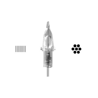 07 Liner 0,30 mm - Cartucce Aghi Tattoo Cheyenne Craft - 20 pz