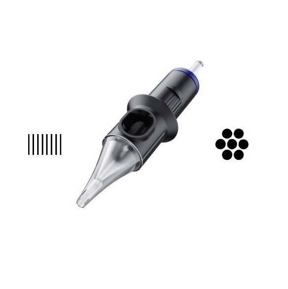 07 Power Liner 0,40 mm - Cartucce Aghi Tattoo Cheyenne Safety - 20 pz