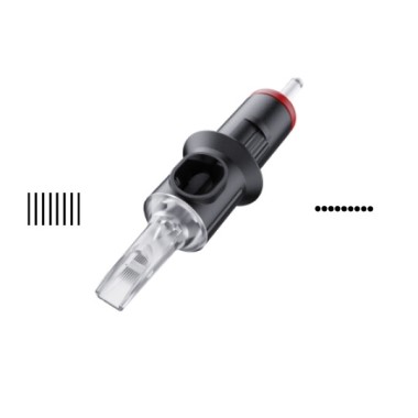 09 Flat 0,35 mm - Cartucce Aghi Tattoo Cheyenne Safety - 20 pz