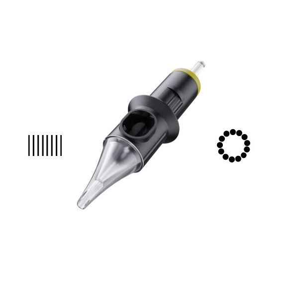 13 Shader 0,30 mm - Cartucce Aghi Tattoo Cheyenne Safety - 20 pz