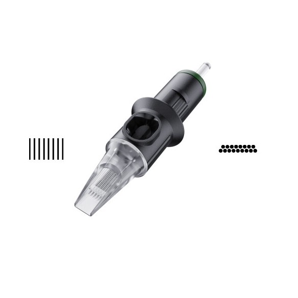 17 Magnum 0,35 mm - Cartucce Aghi Tattoo Cheyenne Safety - 20 pz