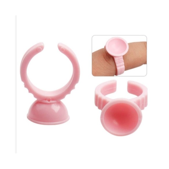 Anelli Porta Pigmento a Cono in Plastica Non Sterili - 50pz.