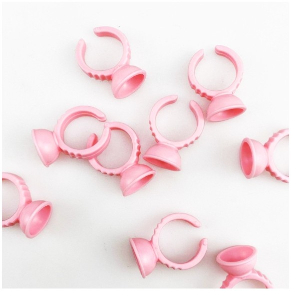 Anelli Porta Pigmento a Cono in Plastica Non Sterili - 50pz.