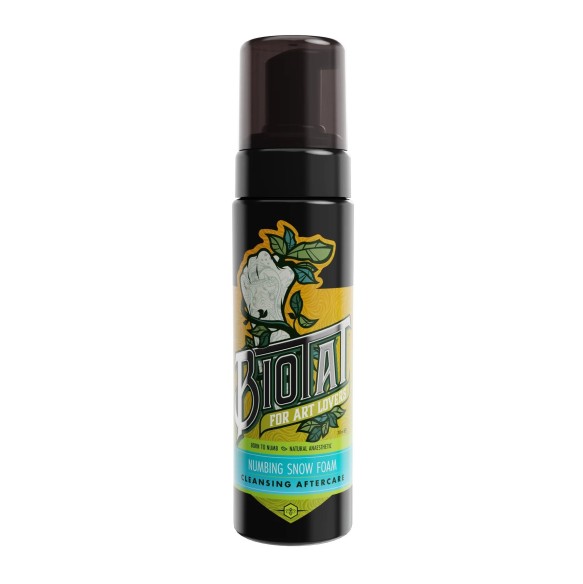 BIOTAT Numbing Snow Foam - Aftercare Cleanser - 100ml