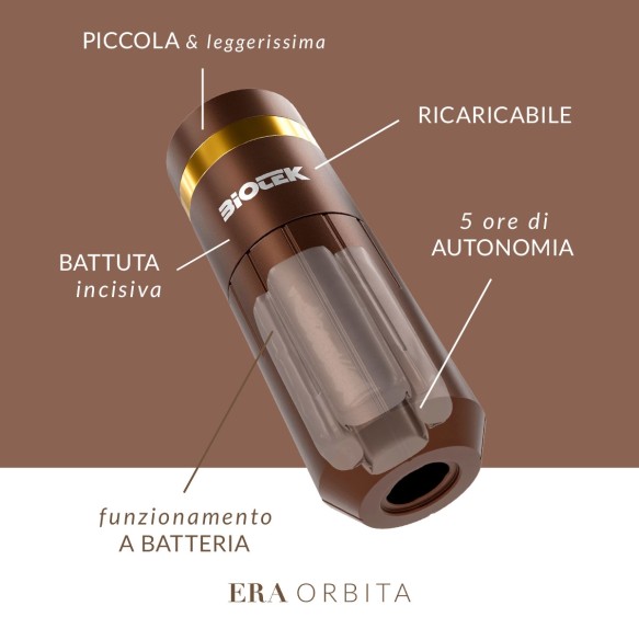 Biotek ERA Orbita - Dermografo Wireless PMU Pen - Corsa 3.2 mm