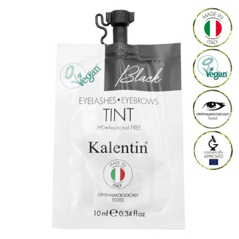 Tinta ibrida effetto henné preattivata - Nero 10 ml - KALENTIN