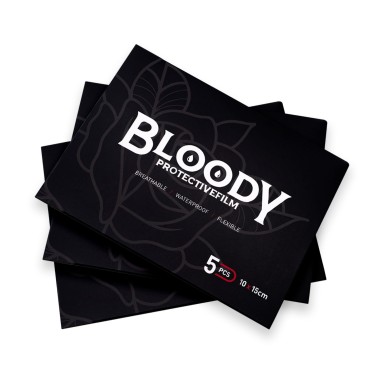Bloody Tattoo Film - SINGLE 10cm x 15cm - 5pz.