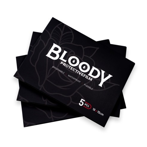 Bloody Tattoo Film - SINGLE 10cm x 15cm - 5pz.