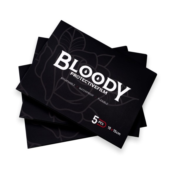 Bloody Tattoo Film - SINGLE 10cm x 15cm - 5pz.