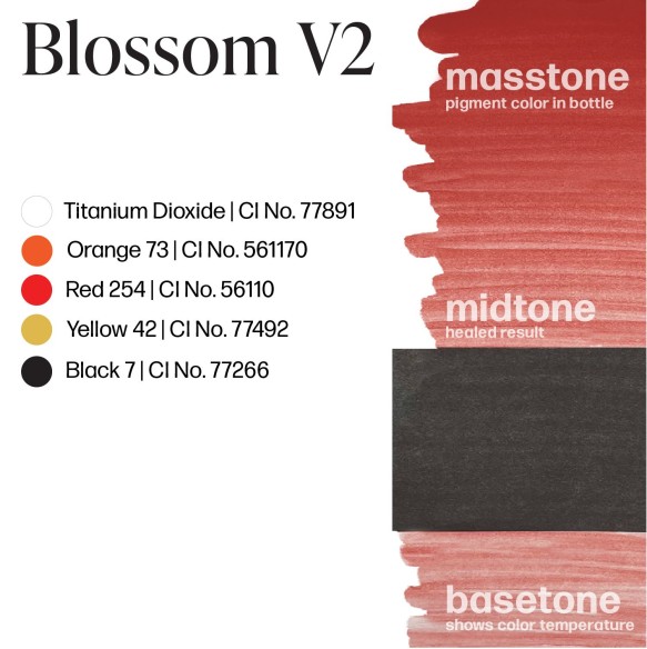 BLOSSOM V2 - Perma Blend Luxe - 15ml - Pigmento PMU REACH