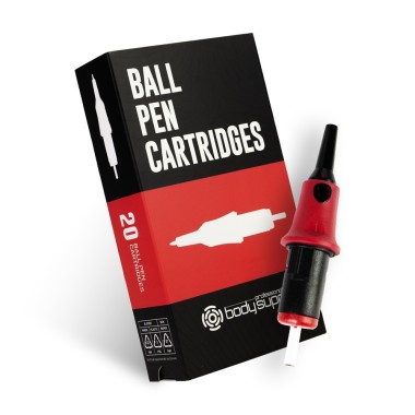 BodySupply Ball Pen Cartridges - Penne a Sfera in Cartucce - 20pz