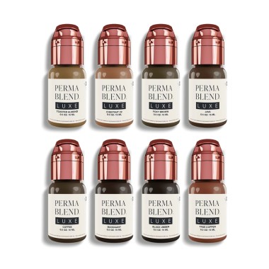BROW-CHICKA WOW WOW Set  - Perma Blend Luxe - 8x15ml - Pigmenti PMU REACH