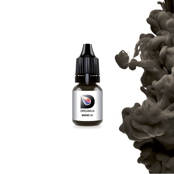 BROWS 10 Castano Molto Scuro - Dreamink - 10ml - Pigmento PMU REACH