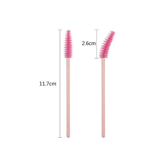 Brush Monouso per Ciglia e Sopracciglia MakeUp Supply - 50pz.
