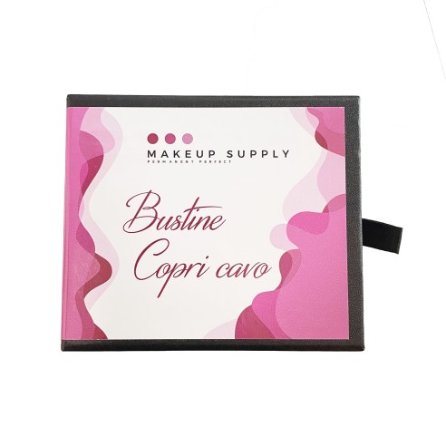 Bustine Copri Cavo ROSA MakeUp Supply - 79cm x Ø31mm - 100pz
