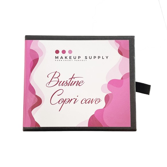Bustine Copri Cavo ROSA MakeUp Supply - 79cm x Ø31mm - 100pz