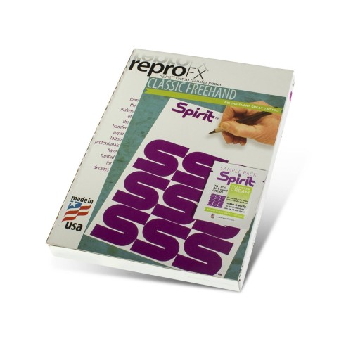 Carta Spirit Ectografica per Stencil a Mano Libera - Viola - 100pz.