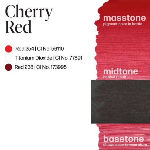 CHERRY RED - Perma Blend Luxe - 15ml - Pigmento PMU REACH