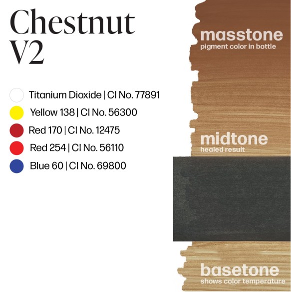 CHESTNUT V2 - Perma Blend Luxe - 15ml - Pigmento PMU REACH