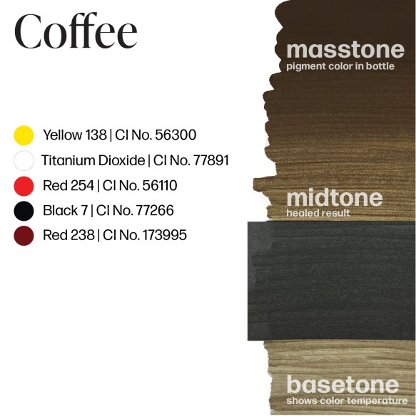 COFFEE - Perma Blend Luxe - 15ml - Pigmento PMU REACH
