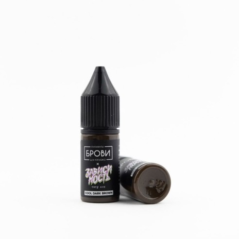 COOL DARK BROWN Brovi - Pigmento PMU per Pelle Sintetica - 5ml