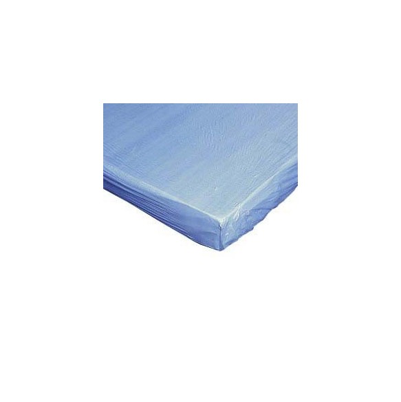Coprilettino Elastico in Polietilene Blu 210 x 90 x 20 cm - 10 pz