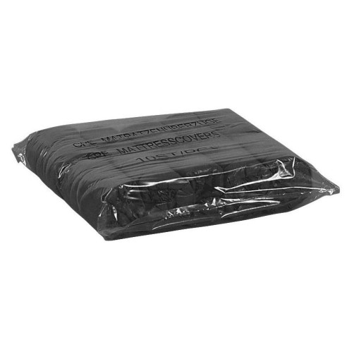 Coprilettino Elastico in Polietilene Nero 210 x 90 x 20 cm - 10 pz