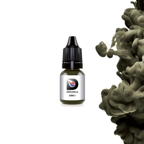 CORR 3 Verde Scuro Tenue - Dreamink - 10ml - Correttore PMU REACH