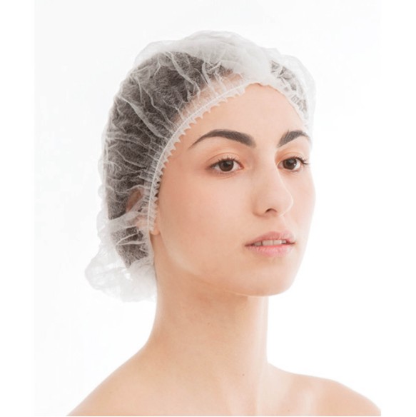 Cuffie in TNT Bianche - 100pz.
