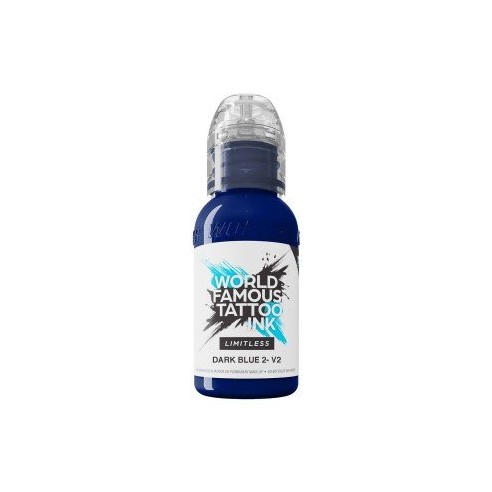 DARK BLUE 2 V2 - World Famous Limitless - 30ml - Colore Tattoo REACH