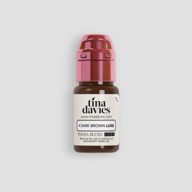 DARK BROWN LUXE Tina Davies - Perma Blend Luxe - 15ml - Pigmento PMU REACH