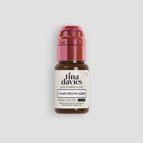DARK BROWN LUXE Tina Davies - Perma Blend Luxe - 15ml - Pigmento PMU REACH