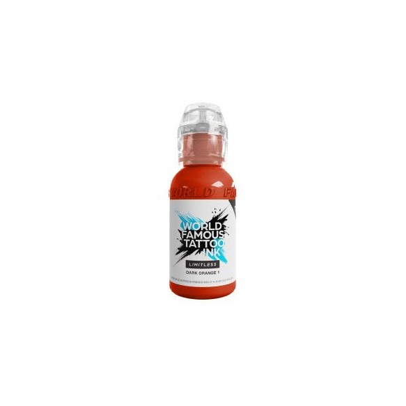 DARK ORANGE 1 - World Famous Limitless - 30ml - Colore Tattoo REACH