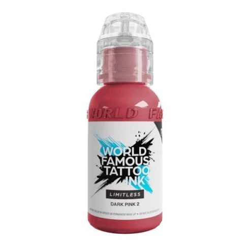 DARK PINK 2 - World Famous Limitless - 30ml - Colore Tattoo REACH