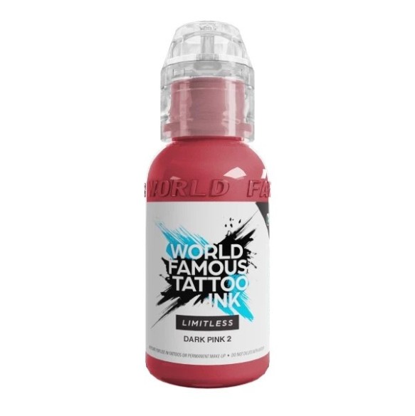 DARK PINK 2 - World Famous Limitless - 30ml - Colore Tattoo REACH