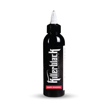 DARK SHADING - KillerBlack Ink - 150ml - Colore Tattoo REACH