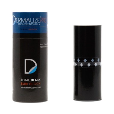 DERMALIZE Total Black Film - ROLL 10m x 15cm