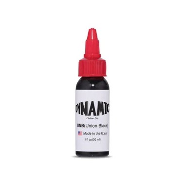 DYNAMIC Union Black - 30ml - Colore Tattoo REACH