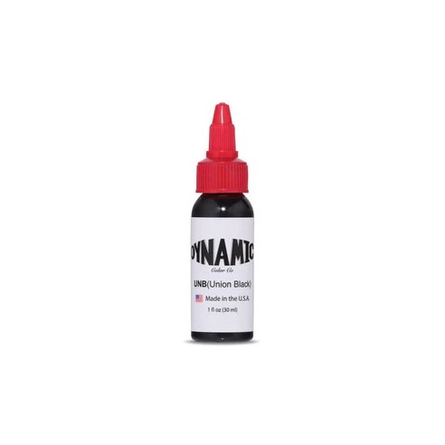 DYNAMIC Union Black - 30ml - Colore Tattoo REACH