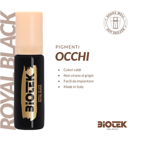 EYE PIGMENTS KIT - Biotek - 3x 15ml - Pigmenti PMU REACH